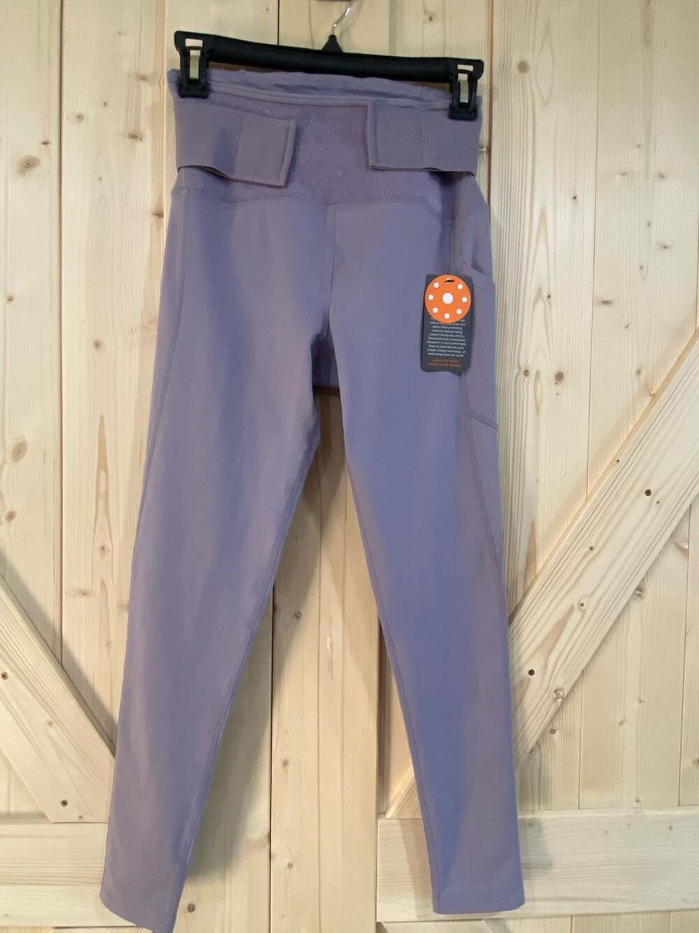 NEW Copper Life CL Adjustable LBS Legging Dusty Lilac Size S